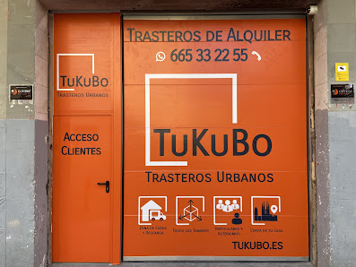 TuKuBo - Trasteros Urbanos Entrar per, C/ de la Pau, 2, Carrer d'Europa, 43, 08913 Badalona, Barcelona, España