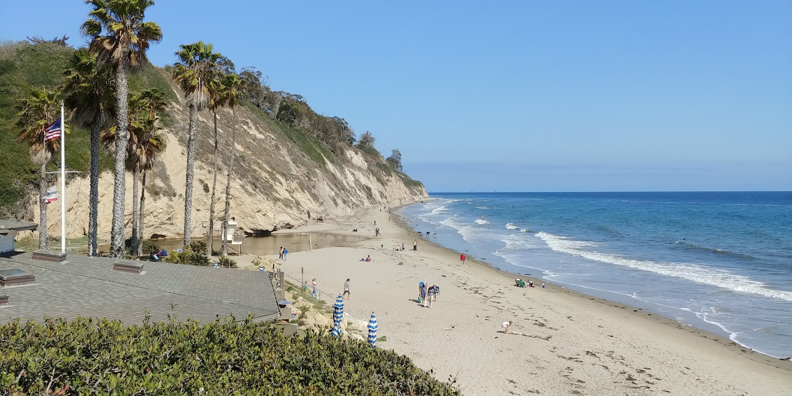 Foto von Arroyo Burro Beach mit türkisfarbenes wasser Oberfläche