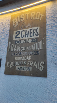 Restaurant BISTROT DES DEUX CHEFS à Pringy - menu / carte