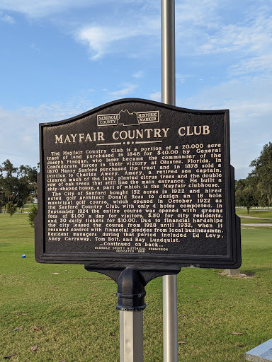 Golf Club «Mayfair Country Club», reviews and photos, 3536 Country Club Rd, Sanford, FL 32773, USA