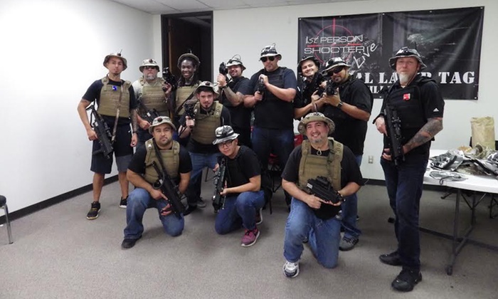 1st Person Shooter Live Tactical Lasertag