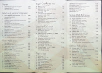 Restaurant de sushis Hanayuki Sushi Restaurant à Braunschweig (le menu)