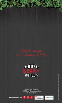 Photos du propriétaire du Restaurant de hamburgers House Berry Burger à Saint-Germain-du-Puy - n°3