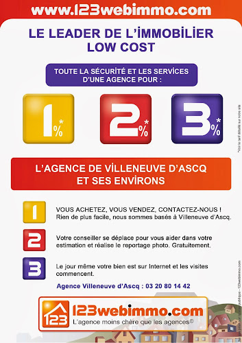 Agence immobilière 123webimmo Villeneuve d'Ascq et environs Villeneuve-d'Ascq