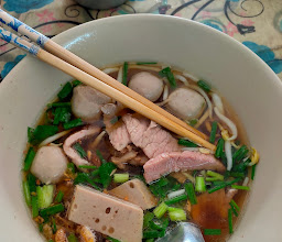 ก๋วยเตี๋ยวเนื้อตรอกขามแป photo