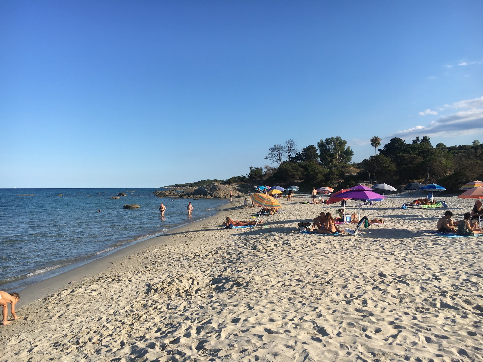 Foto van Spiaggia di Musculedda en de nederzetting