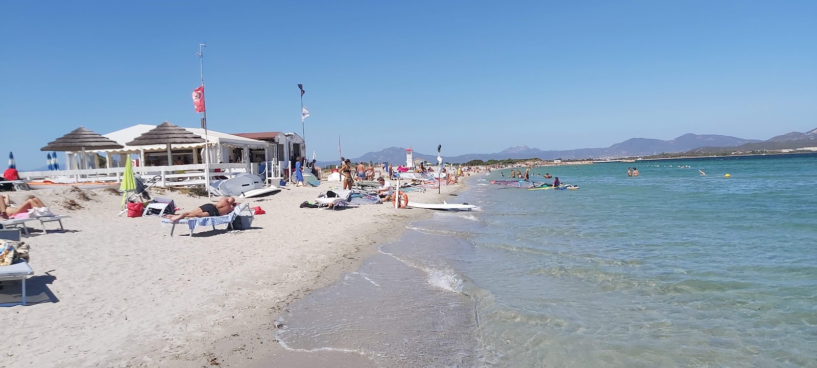 Marina Maria Plajı'in fotoğrafı çok temiz temizlik seviyesi ile
