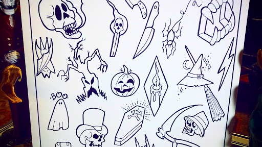 Explore tribal cross tattoo ideas, creative tattoo ideas in North Little Rock, available at The Parlor Tattoo