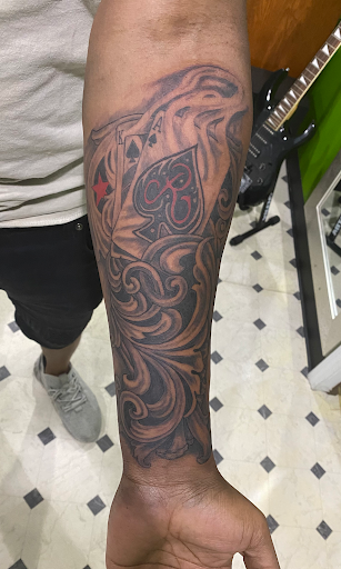 Explore wolf pack tattoo ideas, creative tattoo ideas in Evansville, available at Ink Therapy 101