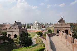 Replica of Great Wall of China image