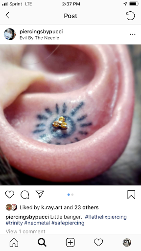 Explore i love you to the moon and back tattoo ideas, creative tattoo ideas in Bloomington, available at Evil by the Needle Custom Tattoo and Piercing Studio