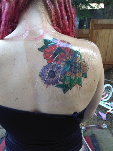 Explore pelican tattoo ideas, creative tattoo ideas in Molalla, available at Back40Tattoo