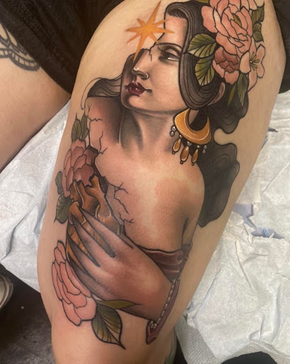 Explore taino tattoo ideas, creative tattoo ideas in Paducah, available at Third Moon Tattoos