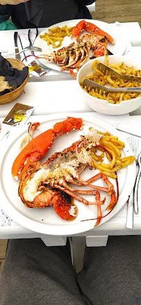 Vrais crabes du Restaurant de fruits de mer Les Viviers de Térénez à Rosnoën - n°6