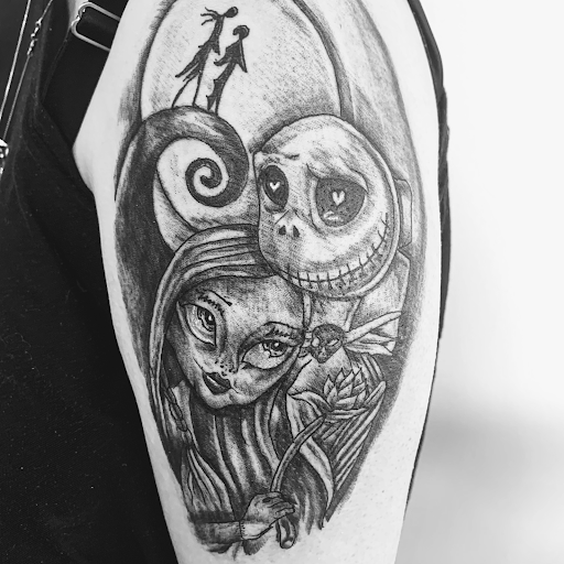 Explore simple man tattoo ideas, creative tattoo ideas in Seymour, available at American Gypsy Tattoo Corp.