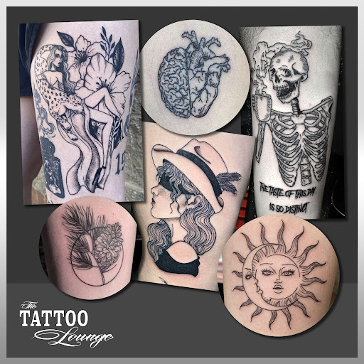 Explore pin up girl tattoo ideas, creative tattoo ideas in Mesa, available at The Tattoo Lounge