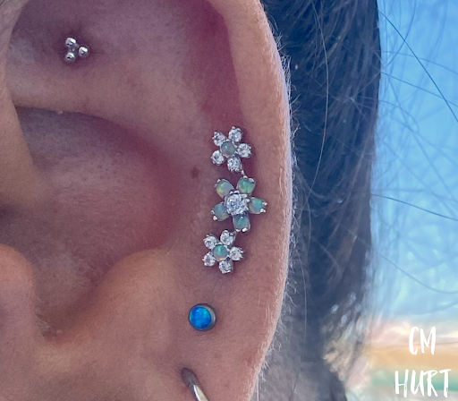 Explore pisces symbol tattoo ideas, creative tattoo ideas in Garden Grove, available at CM Hurt Piercing & Jewelry