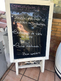 Luar da Fóia à Monchique menu
