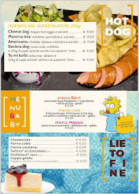 Cantiere Bistrot Castiglione del Lago à Castiglione del Lago menu