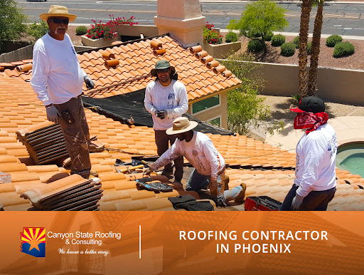 Roofing Contractor «Canyon State Roofing & Consulting», reviews and photos, 4809 E Thistle Landing Dr #100, Phoenix, AZ 85044, USA