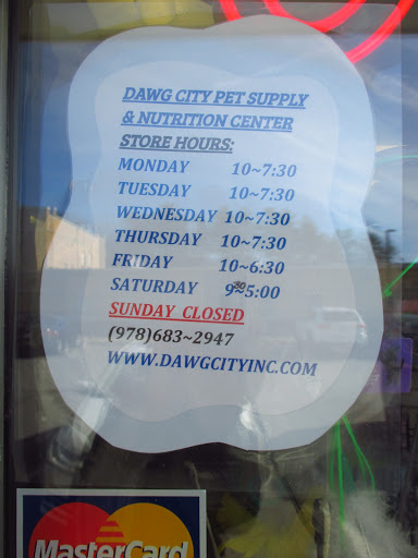 Pet Supply Store «Dawg City Inc.», reviews and photos, 38 Pearson St, Andover, MA 01810, USA