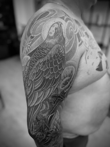 Explore god of war ragnarok tattoo ideas, creative tattoo ideas in Chino, available at JON BRYAN TATTOO