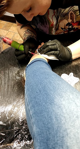 Explore marker tattoo ideas, creative tattoo ideas in Knoxville, available at Archangel Custom Ink Tattoo & Piercing