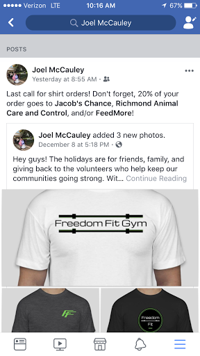 Gym «Freedom Fit Gym», reviews and photos, 9830 Atlee Commons Dr #218, Ashland, VA 23005, USA