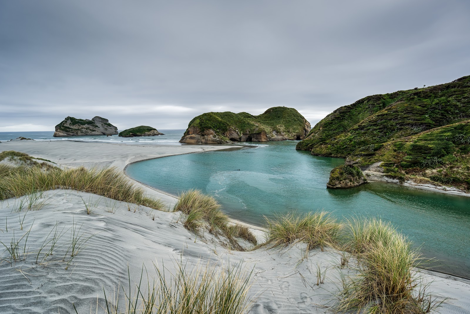 Wharariki Beach photo #9