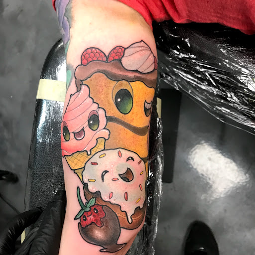 Explore royalty tattoo ideas, creative tattoo ideas in Tallmadge, available at Killjoy tattoo