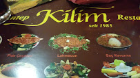 Kilim Restaurant à Cologne menu