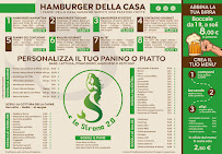 Bar à bières Le Sirene 2.0 à Nettuno - menu / carte
