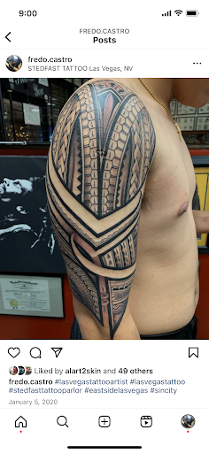 Explore dead space tattoo ideas, creative tattoo ideas in Las Vegas, available at Pogi Tattoo Shop