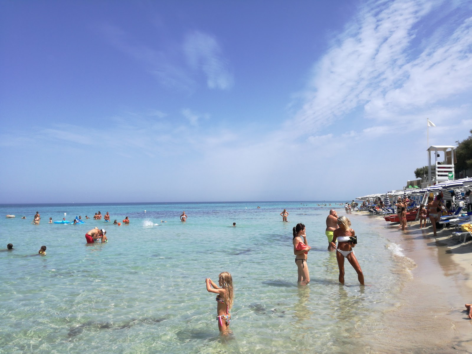 Photo de Lido Azzurro Beach zone de station balnéaire