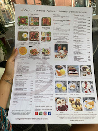 Menu / carte de eldòlz..- Pasticceria - Gelateria à Rapallo