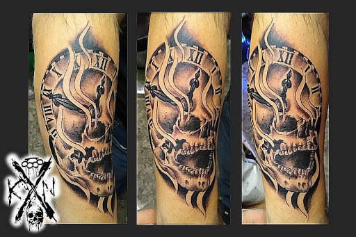 Explore cowboy bebop tattoo ideas, creative tattoo ideas in Sunbury, available at Knuckles & Needles Tattoo Parlor