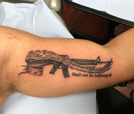 Explore black bird tattoo ideas, creative tattoo ideas in Largo, available at Alchemy Tattoos and Body Piercings