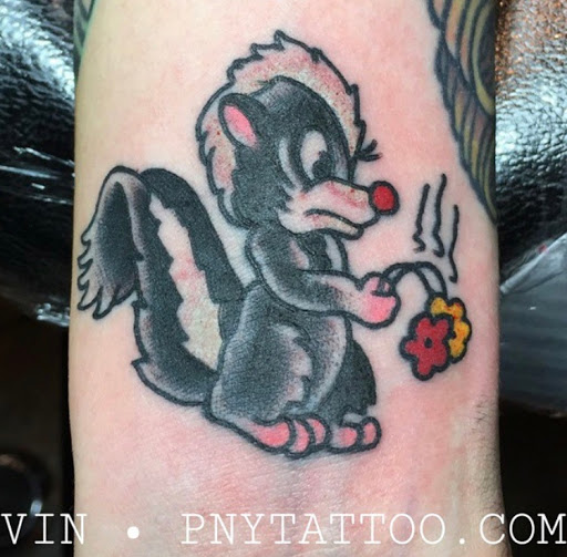 Explore dog love tattoo ideas, creative tattoo ideas in Poughkeepsie, available at Planet New York Tattoo