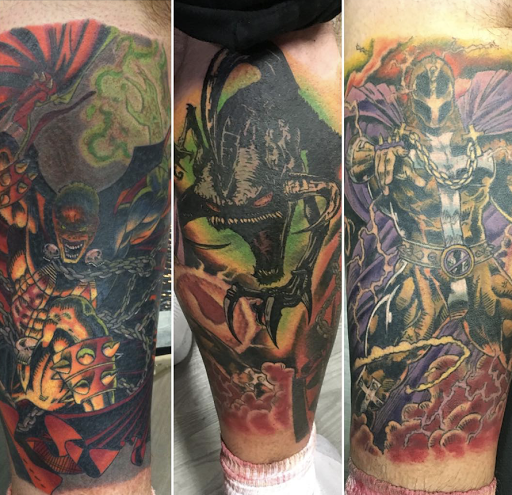 Explore wrap tattoo ideas, creative tattoo ideas in White Plains, available at Addicted To Ink