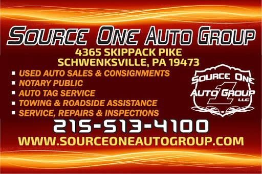 Used Car Dealer «Source One Auto Group, LLC», reviews and photos, 4365 W Skippack Pike, Schwenksville, PA 19473, USA