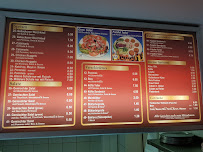 Restaurant turc Cengiz Karatas Döner Kebap Haus à Frankfurt (le menu)