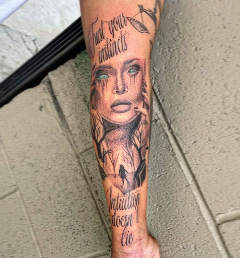 Explore kintsugi tattoo ideas, creative tattoo ideas in Spokane, available at Feel Good Ink