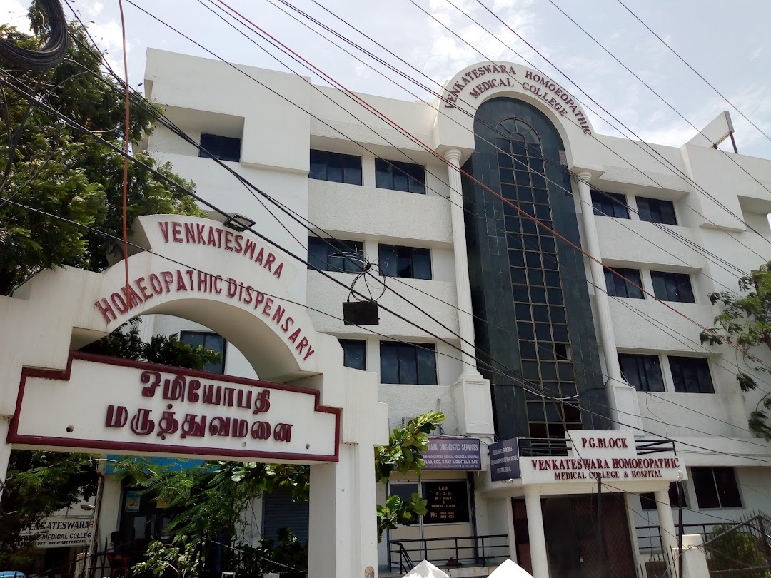 Venkateshwara Homoeopathic Medical College And Hospital In The City Chennai