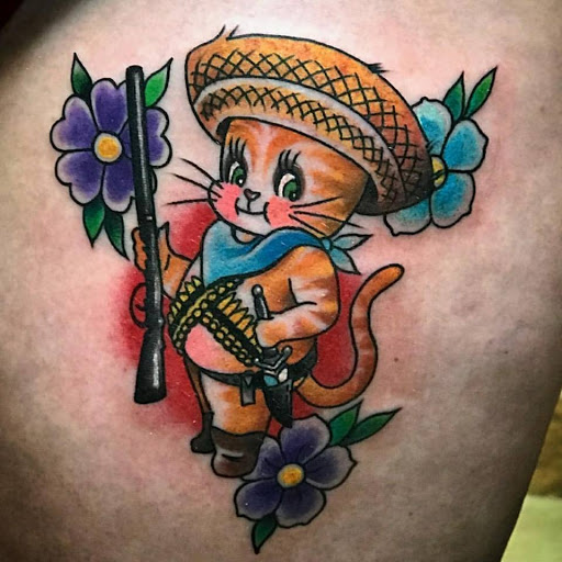 Explore phish tattoo ideas, creative tattoo ideas in Fairfax, available at Marlowe Ink Tattoo Fairfax