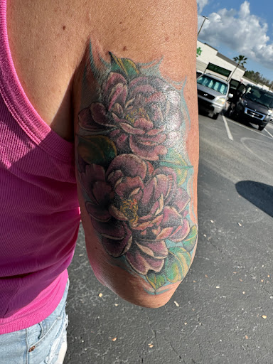 Explore jesus tattoo sleeve ideas, creative tattoo ideas in Tampa, available at Emphasis Tattoo