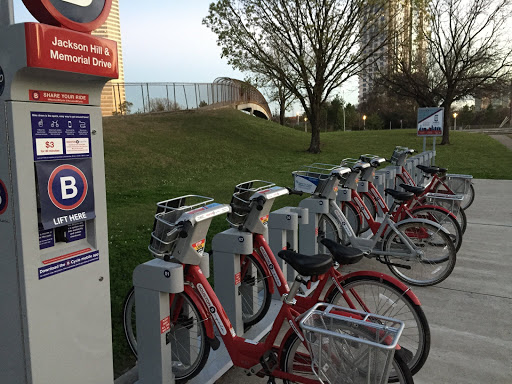 Houston BCycle: Jackson Hill St & Memorial Dr