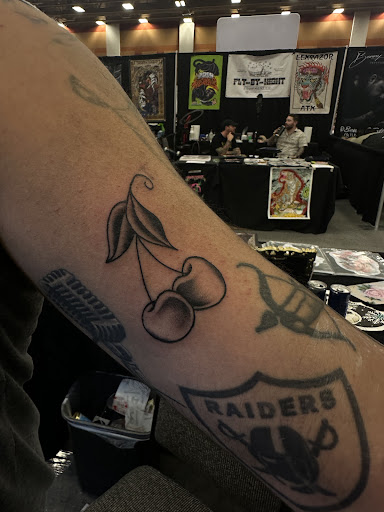 Explore outer thigh tattoo ideas, creative tattoo ideas in Nashville, available at RedBird Tattoo