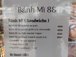 Photo n°8 de Bánh Mì 88 à Paris ()