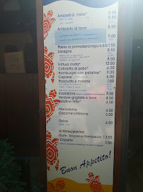 Cafétéria Restaurant Self-Service House Civinini à Punta Ala (le menu)