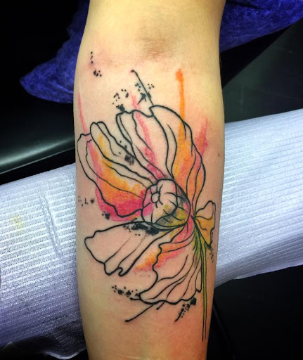 Explore forearm sleeve tattoo ideas for men, creative tattoo ideas in Lincoln, available at Unicorn Ink
